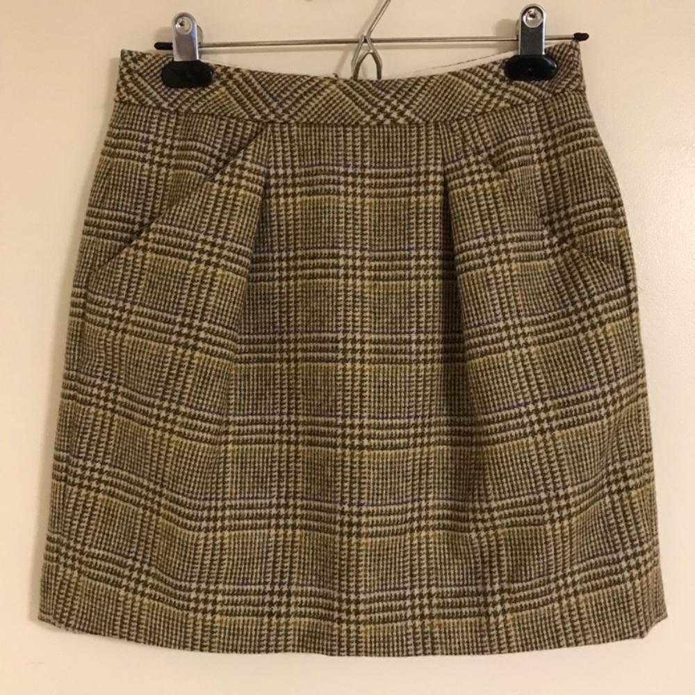 J. Crew Wool Skirt NWOT